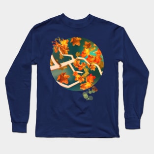 Maple Leaves in the Fall Long Sleeve T-Shirt